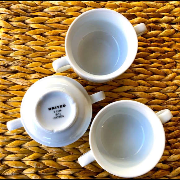 5 STACKABLE ONEIDA 1st Class soup bowls - Picture 7 of 9